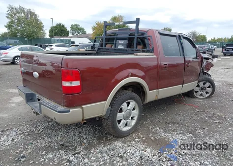 2007 Ford F150 Supercrew из США, поврежденный, VIN 1FTPW12V77KD18742